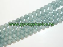 Akvamarin Jade Ásványgyöngy 10mm