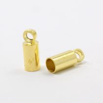 Arany Színű Zsinórvég 9x3,5mm