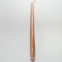 Bronz Egyenes Gyertya Metál 24x2,3cm