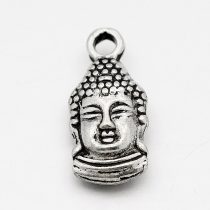 Ezüst Színű Buddha Medál 15,6x7,5x4mm