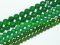 Fazettált Zöld Jade Ásványgyöngy Gyöngyfüzér 10mm