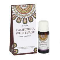   Goloka Kaliforniai Fehér Zsálya California White Sage Díszdobozos Indiai Prémium Illóolaj