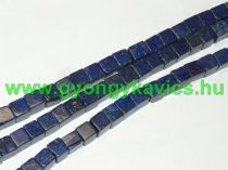 Lazurit Lápisz Lazuli Kocka Ásványgyöngy 6x6mm 