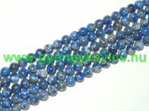   Lazurit Lápisz Lazuli (világos) Ásványgyöngy Gyöngyfüzér 10mm