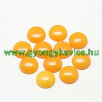 Narancssárga Jade Kaboson 10mm