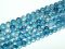   Roppantott kék Hegyikristály Ásványgyöngy Gyöngyfüzér 10mm