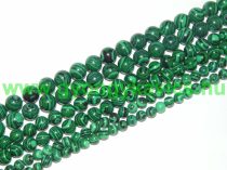   Szintetikus Zöld Malachit Ásványgyöngy Gyöngyfüzér 10mm