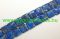   Világos Lazurit Lápisz Lazuli Kocka Ásványgyöngy Gyöngyfüzér 14x14x5mm