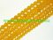   Világos Narancssárga Jade Ásványgyöngy Gyöngyfüzér 6mm